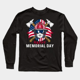 Happy Memorial day | Veteran lover gifts Long Sleeve T-Shirt
